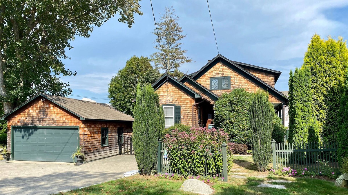 Groton Long Point House | Year-Round Home in GLP with Heated Pool & Water Views