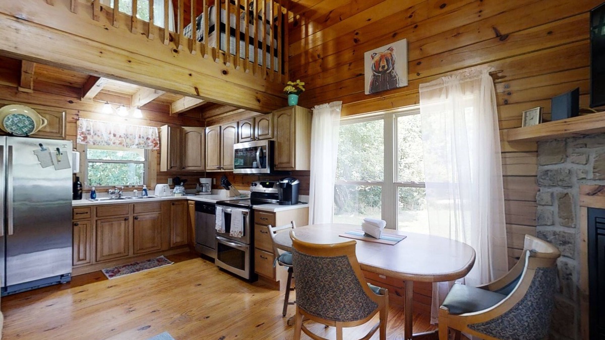 Newport Cabin | Yellow Cabin On The River 2 Bedroom Cabin by RedAwning