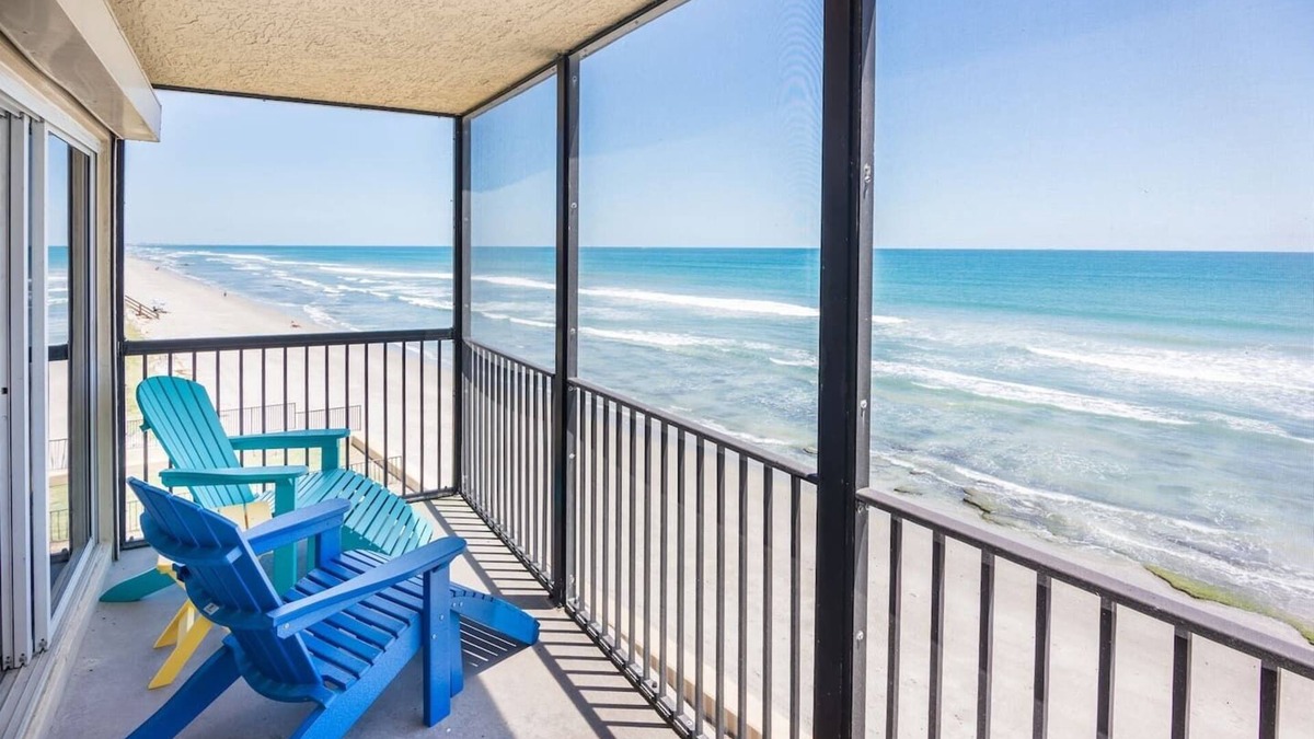 South Patrick Shores Apartment | You cannot get any closer to the beach! 2BR condo