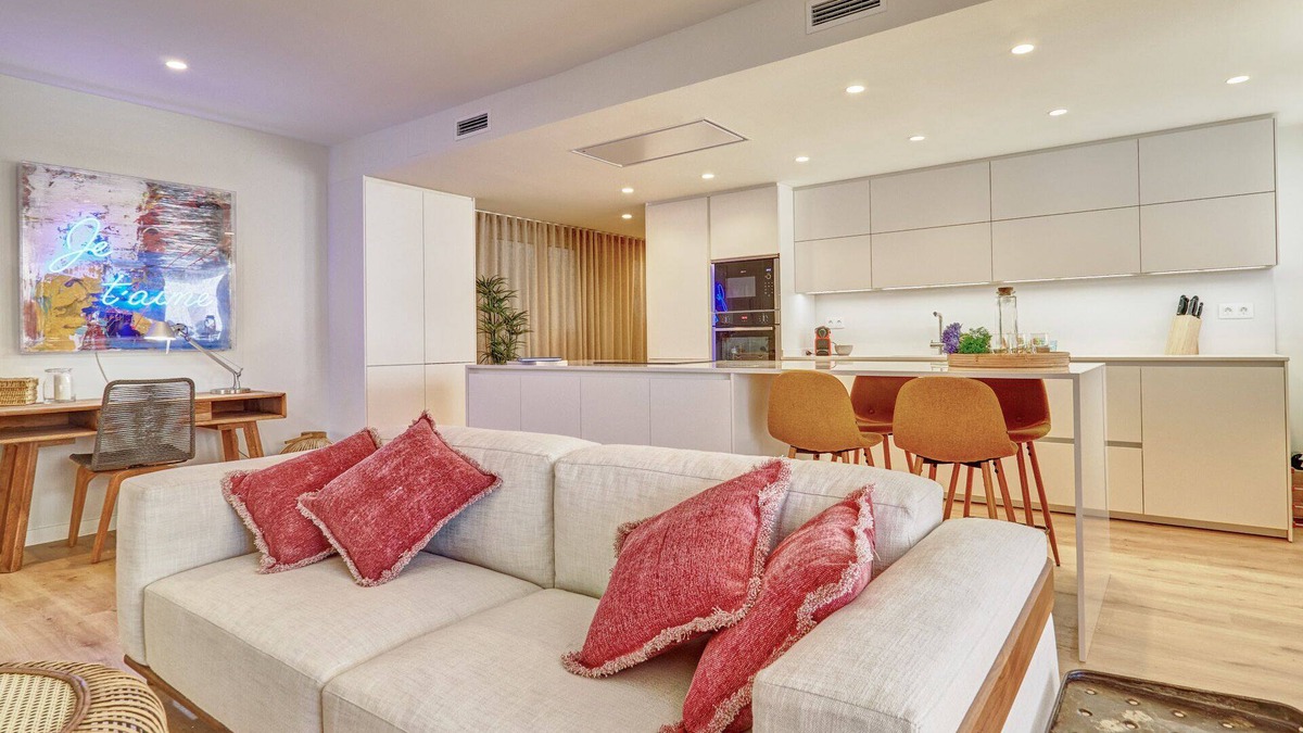 Vallpineda Apartment | Your comfortable home away from home w/parking. 5 min walking from beach & town