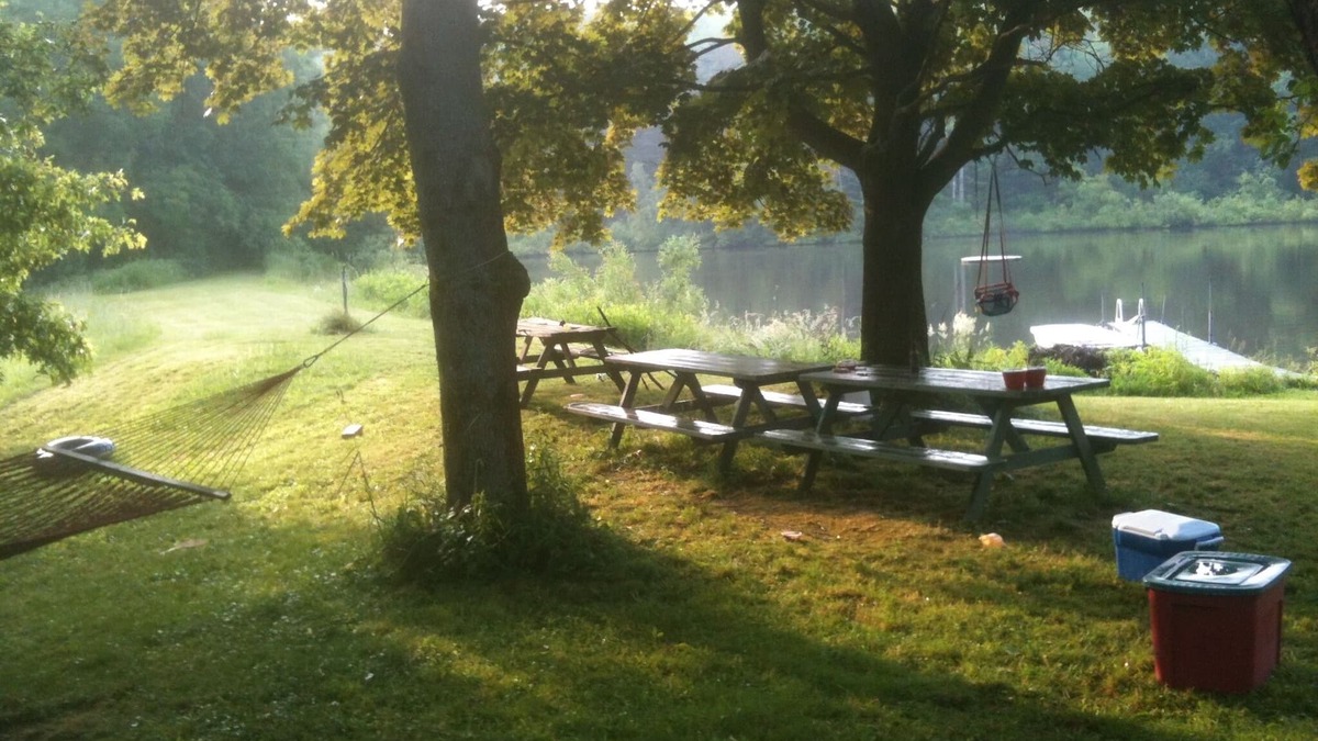 Findley Lake House | Your country getaway with trails and a pond
