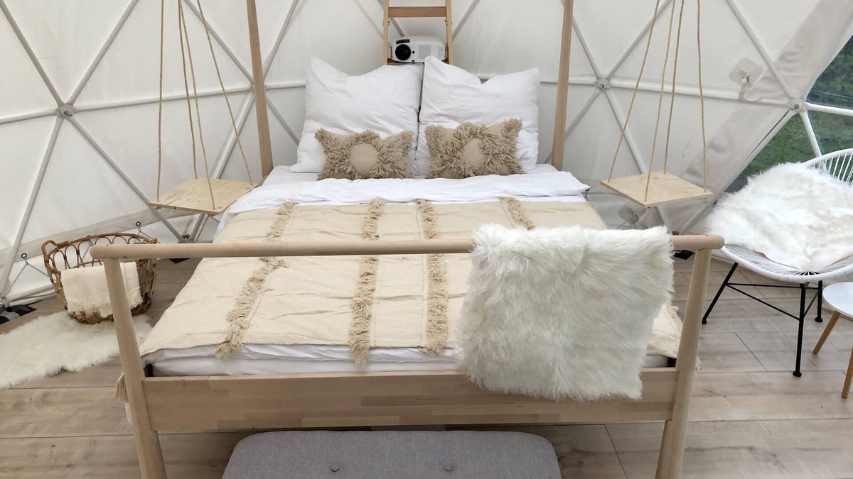 Frauendorf Cabin | Your cozy hideaway Dome near Dresden