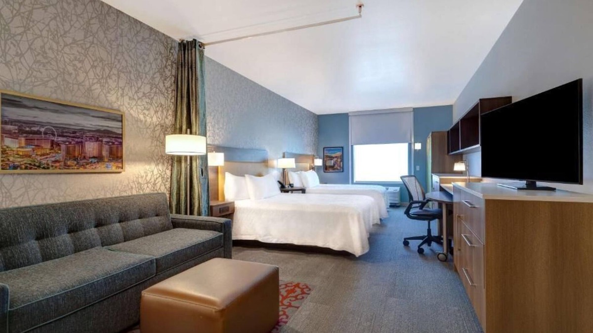 Centennial Hills Hotel | Your Oasis on the Strip! 2 Relaxing Units, Outdoor Pool, Free Breakfast!