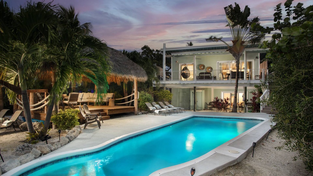 Bay Point House | Your own Private Resort! 50ft Dock on Canal w/Pool, Tiki and RV Hookup!