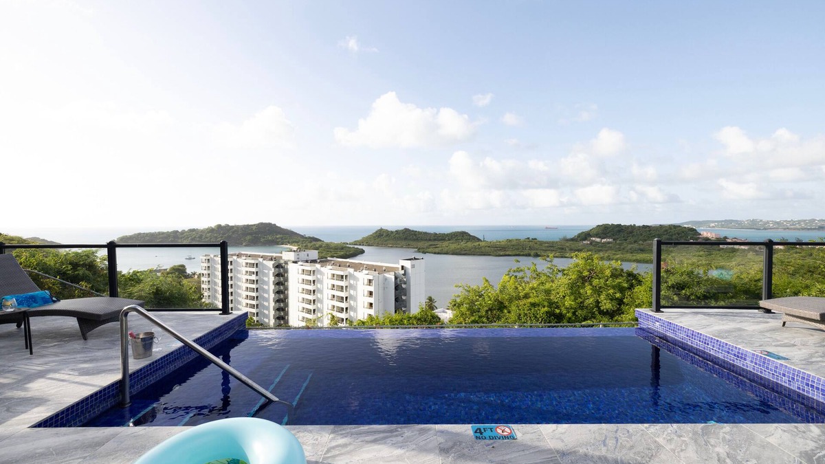 St. John's Villa | Your Private Villa With Breathtaking Views From the Heated Infinity Pool