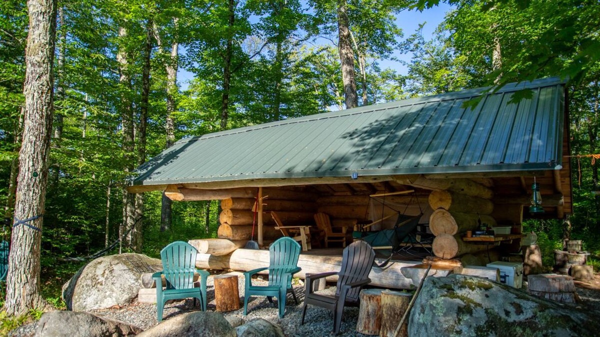 Meacham RV Rental | Your private hill-top furnished glamping site on 50 private Adirondack acres