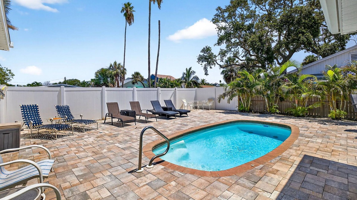 Indian Rocks Beach House | Your Private Pool Retreat Just 5 Minutes from the Beach
