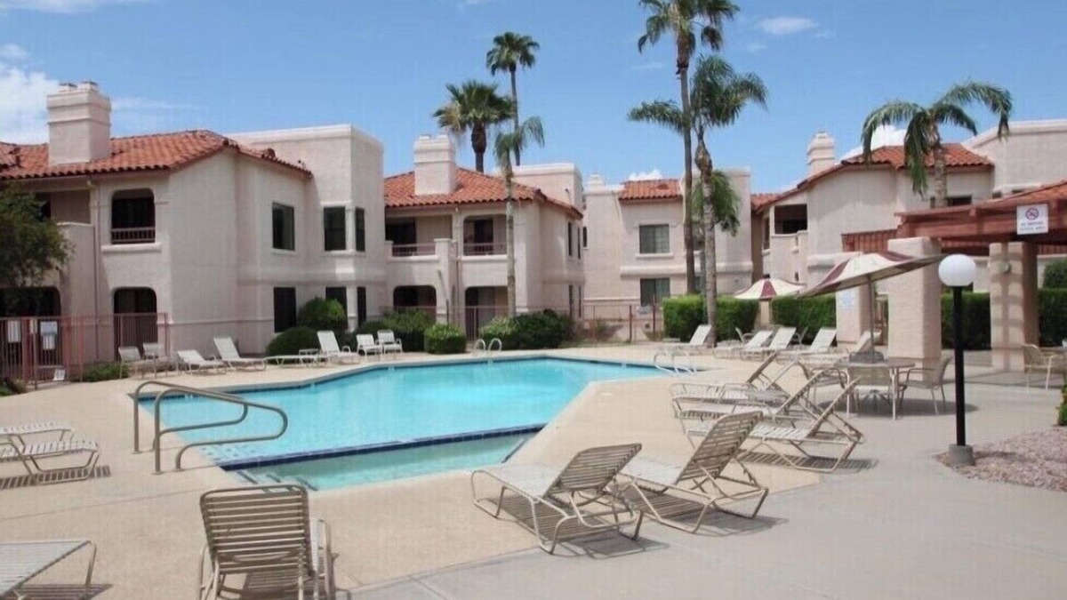 Village Four Condo | Your Scottsdale Getaway awaits you with this wonderful poolside condo !