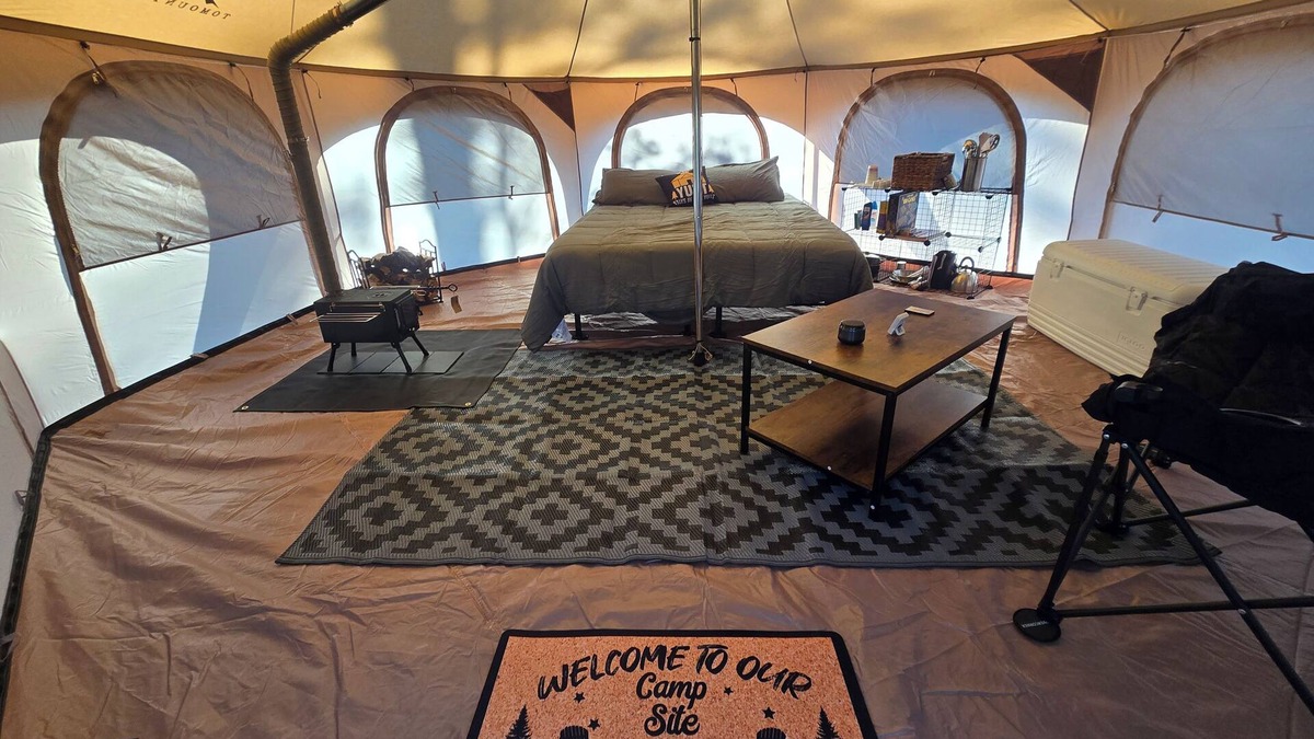 Moon RV Rental | Yurt Campsite @ Blanchard Farm Site 2