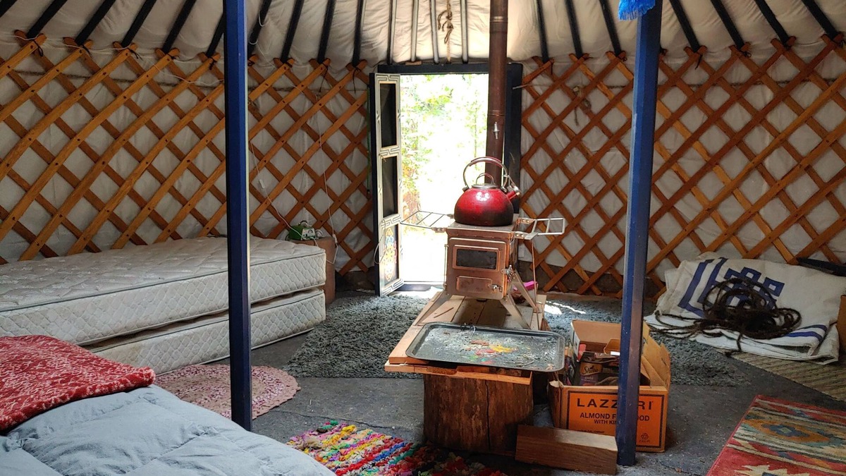McCloud House | Yurt in Secluded Setting Near Mt Shasta/McCloud, CA