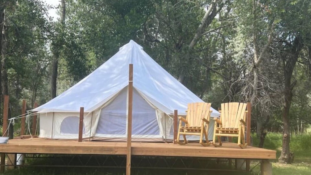 Joliet House | Yurt on Rock Creek in Joliet, Montana