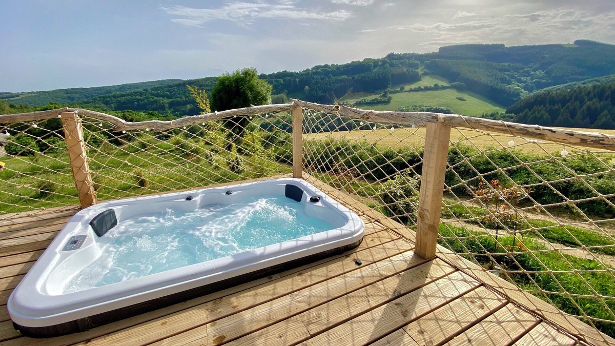 Saint-Beauzely Cabin | Yurt with SPA in the heart of nature!