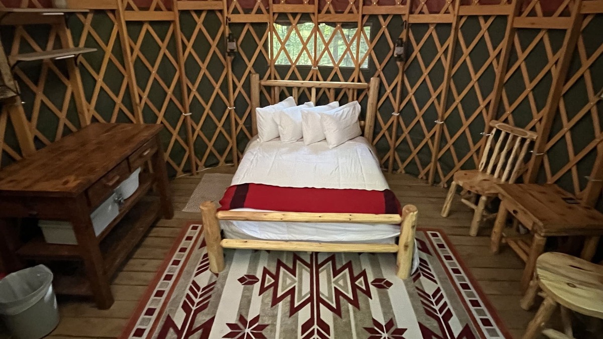 Wakefield Cabin | YURTING IN THE UP - A CAMPFIRE RETREAT IN THE FOREST