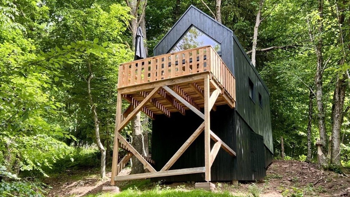 Saint-Quirin Cottage | Z3 Lodge - Habitat Contemporain Dans un Écrin de Verdure