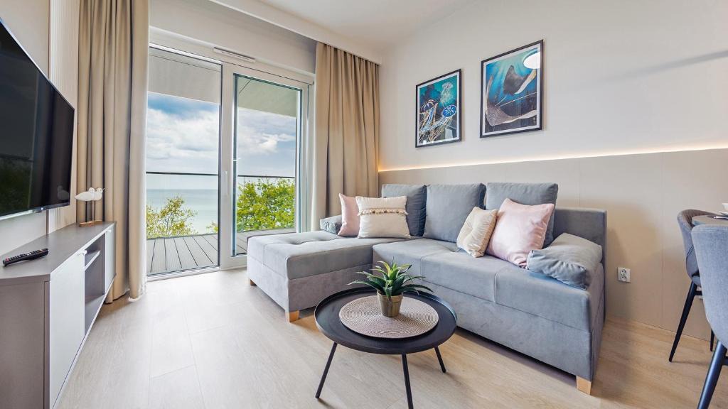 Sianozety Apartment | Zachód Słońca z widokiem na morze 320 -Perłowa Przystań-Holiday City