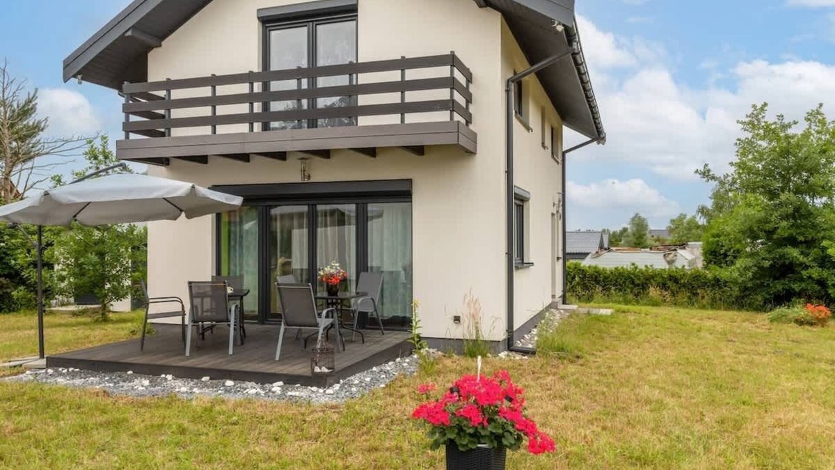 gmina Wolin House | Zaciszny Dom HARALD - Taras & Ogrod - Wyspa Wolin by Noclegi Renters