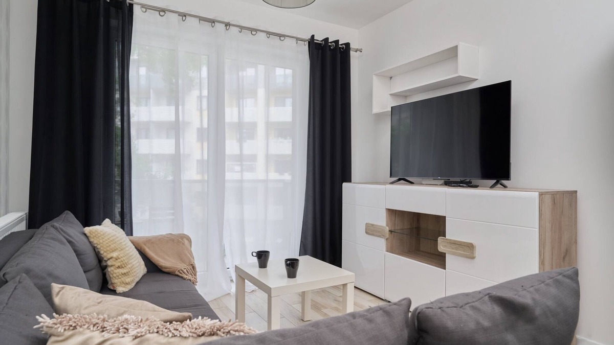 Psie Pole Apartment | Zakładowa 7 | Cozy Apartment | Balcony