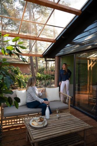 Rheezerveen House | ZEN-bungalow NO 1 met sauna en hottub