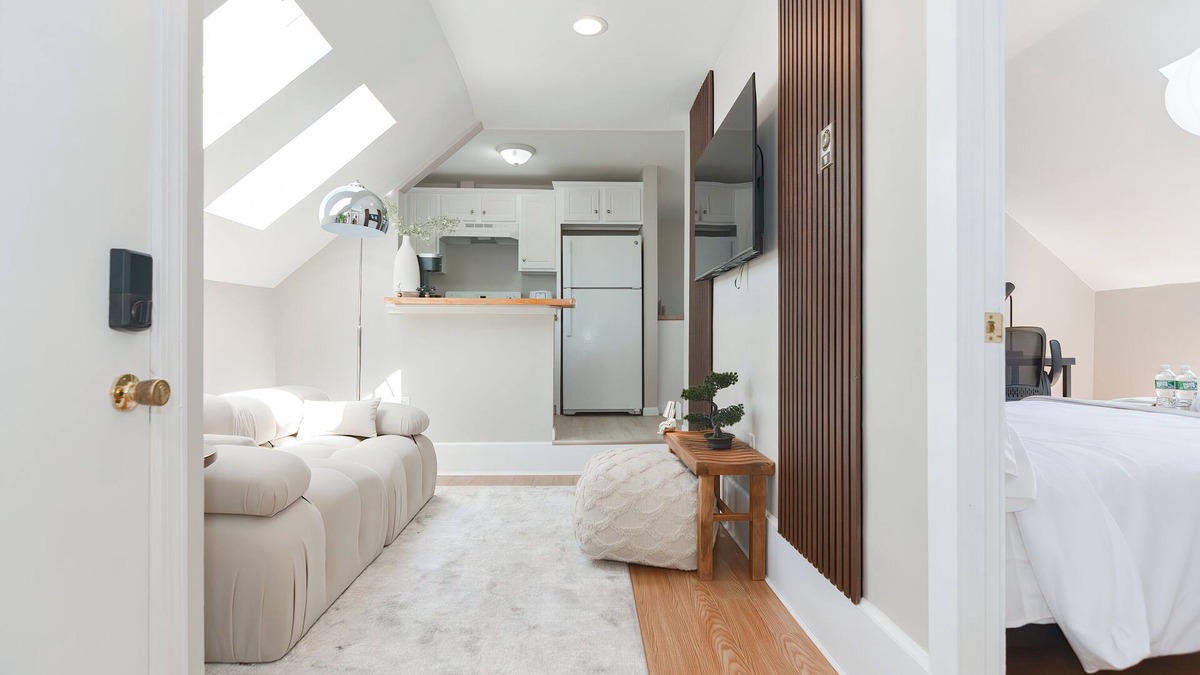 Lowell Apartment | Zen Garden in Lowell w/Parking, Across from UMass Lowell South Campus