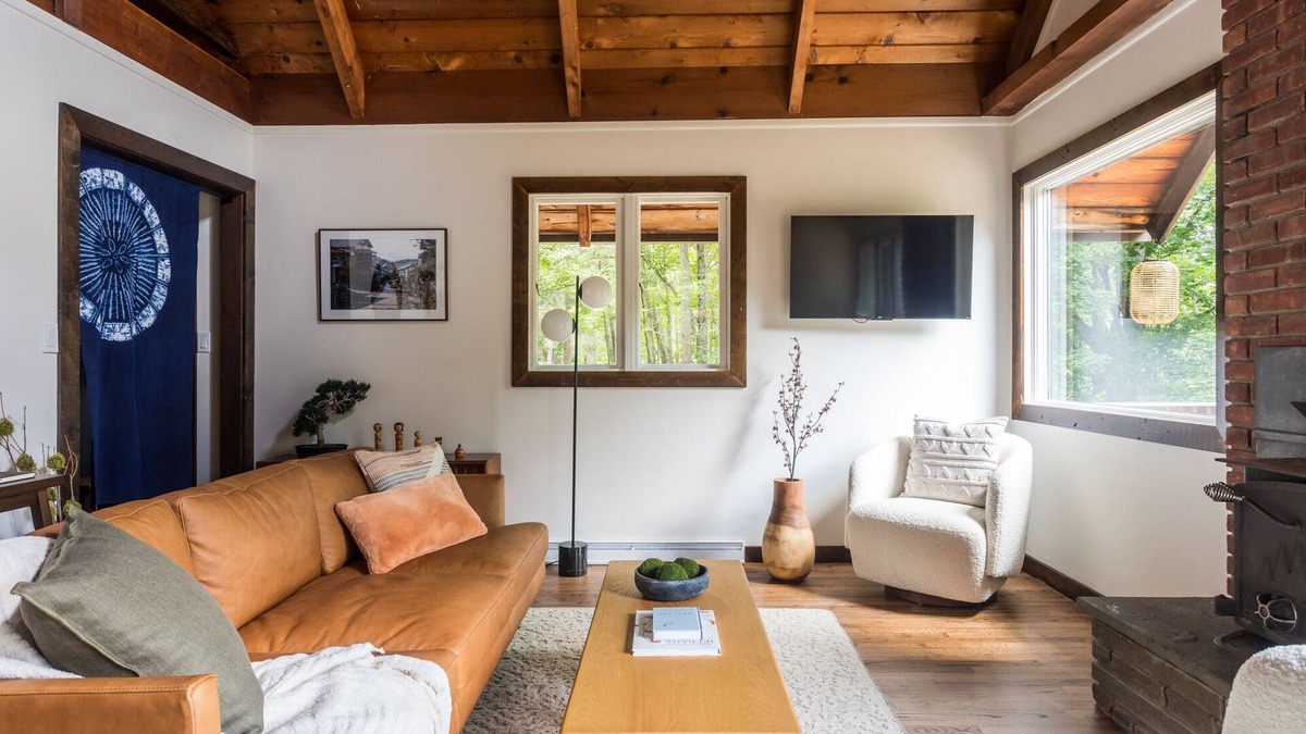 Denver Cabin | Zen Japanese Catskills Cabin, w/Firepit, Fireplace, Tatami, Mtn Views, Hiking