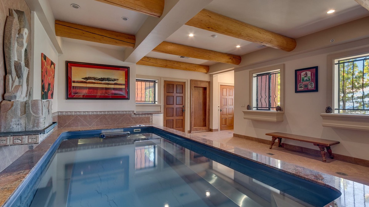 Zephyr Cove House | Zephyr Cove Tahoe Tranquility, 6 bedroom family home indoor hot tub (ZC695)