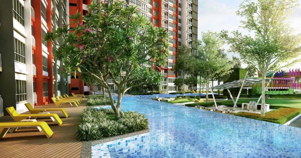 Sungai Buloh Apartment | Zizz Homestay - The Pallet Home