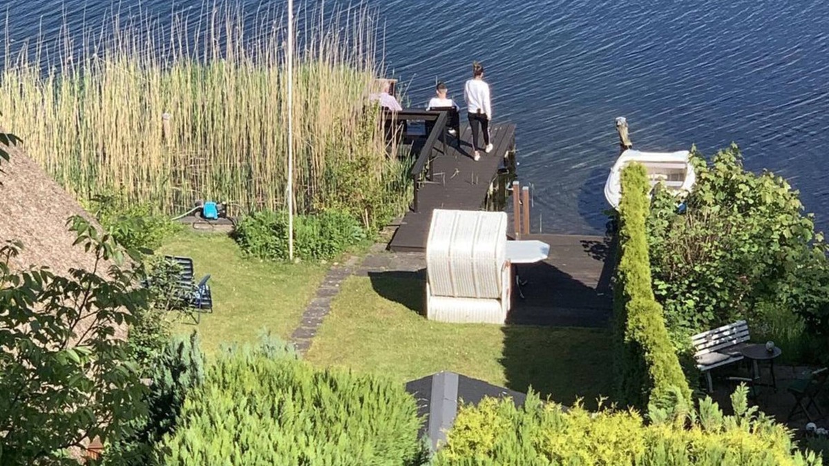 Ratzeburg House | Zur Schönen Aussicht, Ferienhaus - Ferienhaus, Dusche, WC, Seeblick