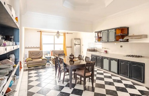 Haouzia Apartment | Étage RDC Villa vu sur mer