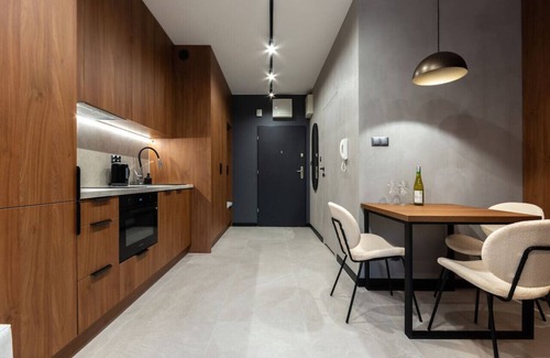 Srodmiescie Apartment | Łódź Narutowicza Studio - Parking, Balcony, A/C - by Rentujemy