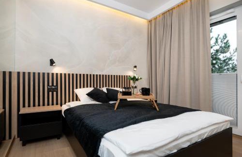 Lodz Apartment | Łódź Prestige Suites - 64m2, Parking, Office Room - by Rentujemy