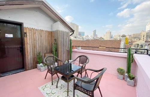 Huaihai Road Commercial Area Apartment | 上海Zighouse老洋房艺术之宿-Old Villa Art Inn