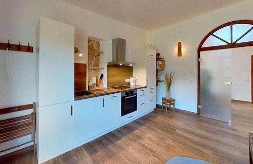 Ostseebad Baabe Villa | 03 Holiday apartment on Lake Selin with terrace - Ferienwohnungen am Seliner See