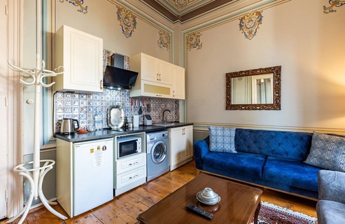 Galata Apartment | 1+1 High Ceilinged Flat with bay window, Galata Tower, Metro