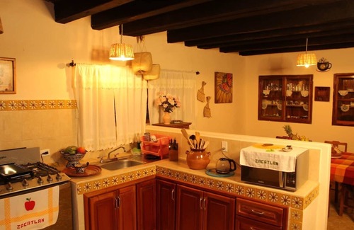 Zacatlan House | 1 bedroom La Canasta in Mexican B&B Hacienda!