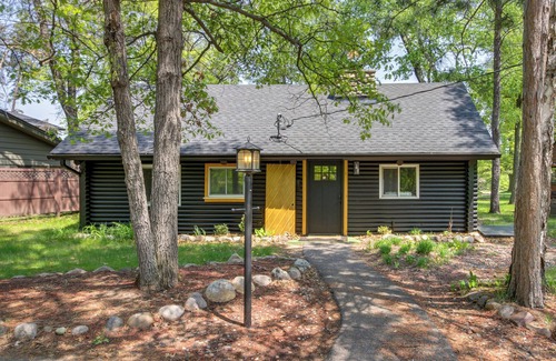 Breezy Point Cottage | 1 Mi to Beach & Lake: Breezy Point Cabin w/Yard!