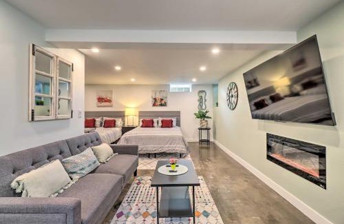 Old Southwest Apartment | 1 Mi to Riverwalk Downtown Reno Studio with Patio!