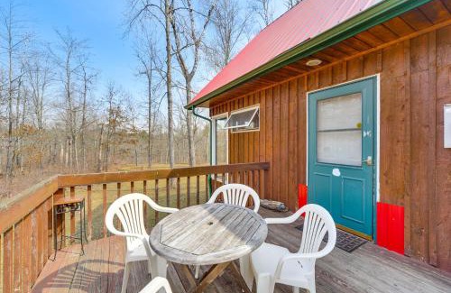 Trego House | 1 Mi to South Twin Lake Cabin with Deck in Trego!