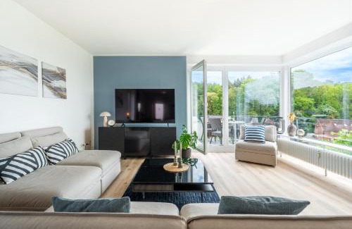 Grunhof Apartment | 1 Relax Homedesign Wohntraum in Geesthacht mit Elbblick bei HH