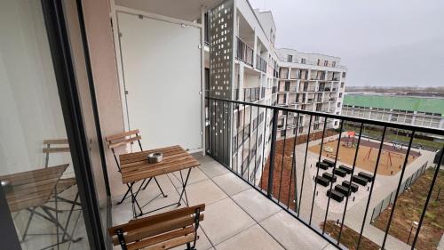 Raca Apartment | 1 room Apartment with terrace, new building 55