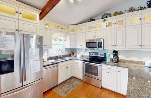Westlake Corner House | 1 Special Place - Waterfront home with private dock, lake views, & washer/dryer