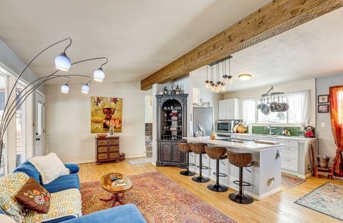 Harvey Park House | 10 Mi to Red Rocks: Denver Home w/Fire Pit!