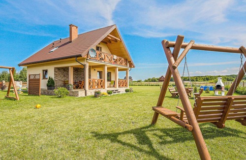gmina Bedzino House | 100 m² House ∙ 3 bedrooms ∙ 8 guests