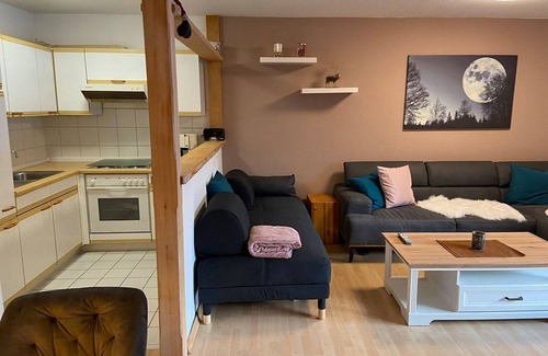 Reichenbach Apartment | 11a-1 - Moderne Fewo für 4 Personen, Terrasse mit Bergblick - Ferienwohnungen im Feriendorf