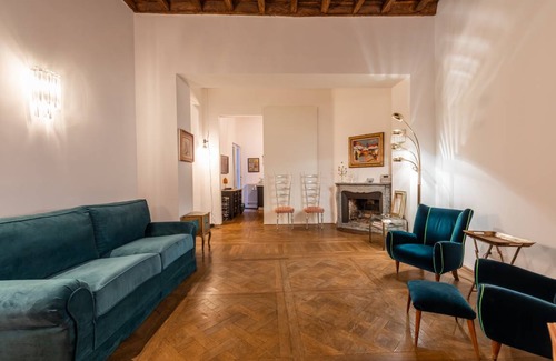 Rione VII Regola Apartment | 120 m² Apartment ∙ 2 bedrooms ∙ 6 guests