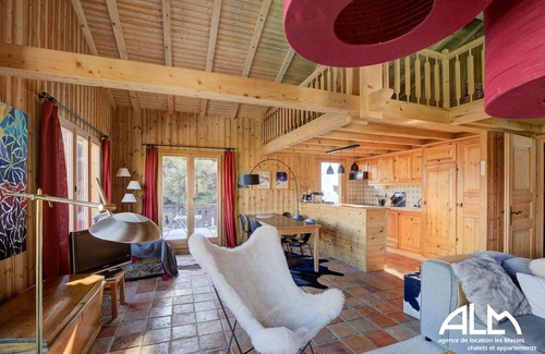 Granges Ski Chalet | 125 m² Chalet ∙ 3 bedrooms ∙ 8 guests