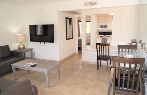 New Papago Parkway Apartment | 127 -Serene Scottsdale Escape – Gated 1BR on the Greenbelt