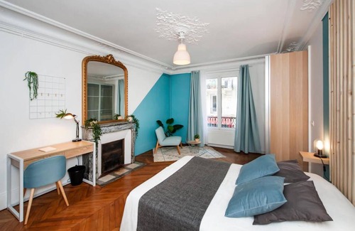 Quartier de Rochechouart Resort | 140 m² Private room ∙ 1 bedroom ∙ 1 guest