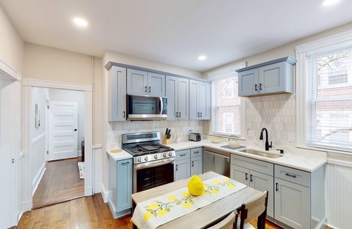 Roslindale Apartment | 15 minutes to Fenway Park! Family-sized unit offers free parking.