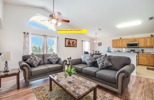 West Haven House | 150 A NIGHT SALE.14 MIN TO DISNEY TOP RATED CLEAN HOME IN PRIME LOCATION.