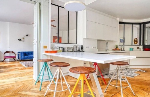 Saint-Germain-des-Pres Apartment | 175m2 duplex on Boulevard Saint-Germain,France's most expensive and chic artery